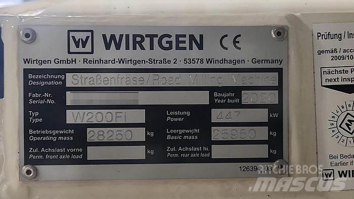 Wirtgen W200Fi Concrete machines