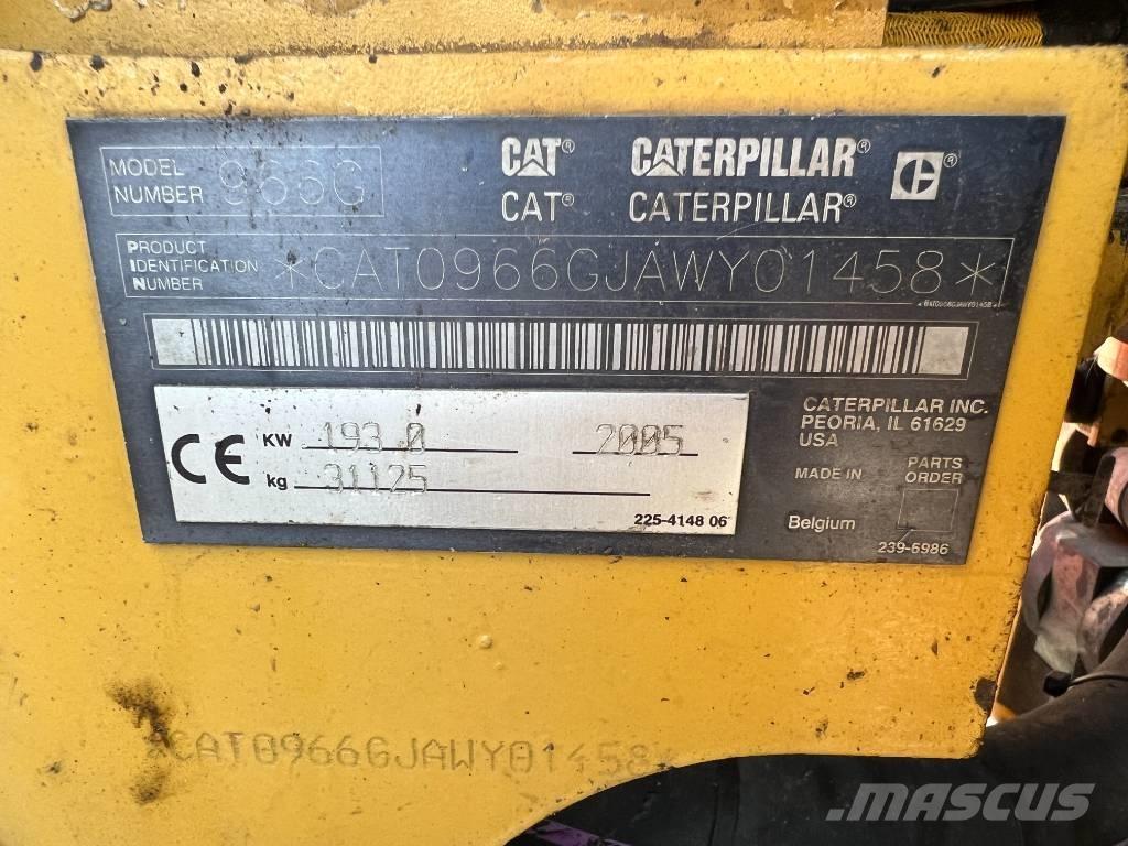 CAT 966 G II Wheel loaders