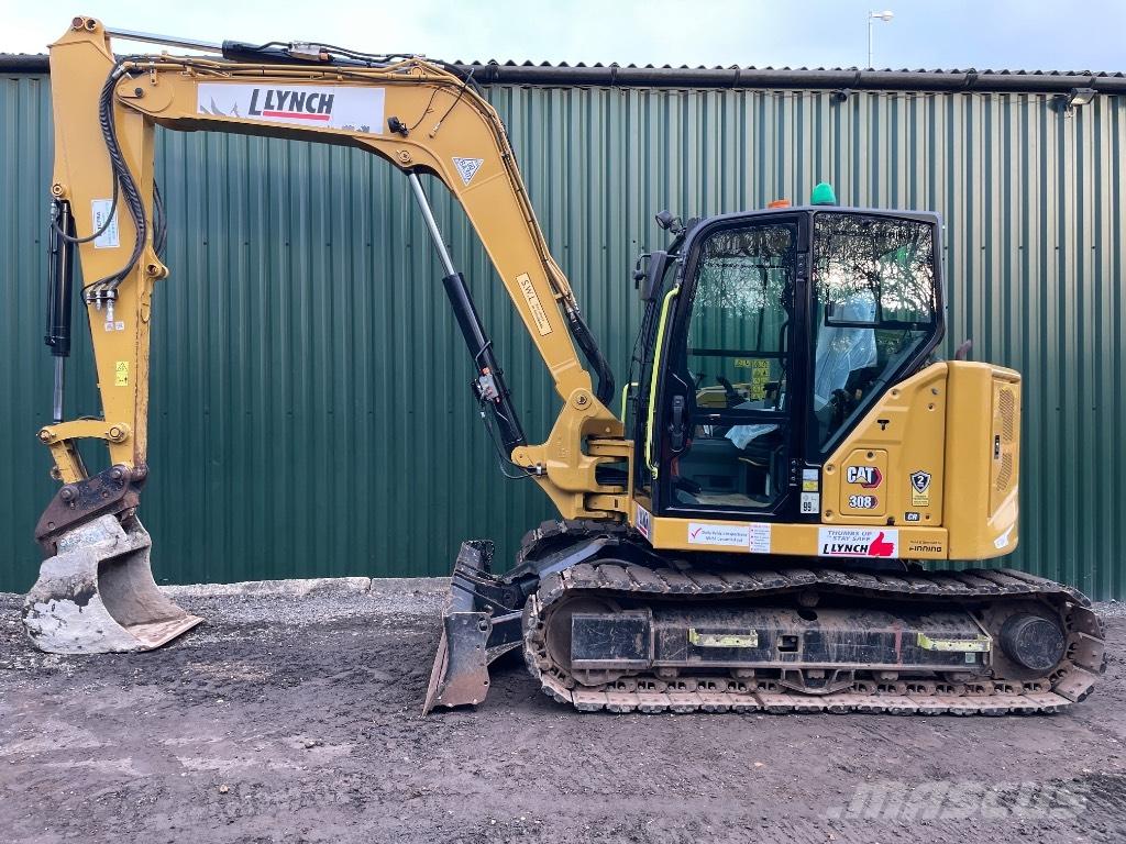 CAT 308 CR Mini excavators  7t - 12t