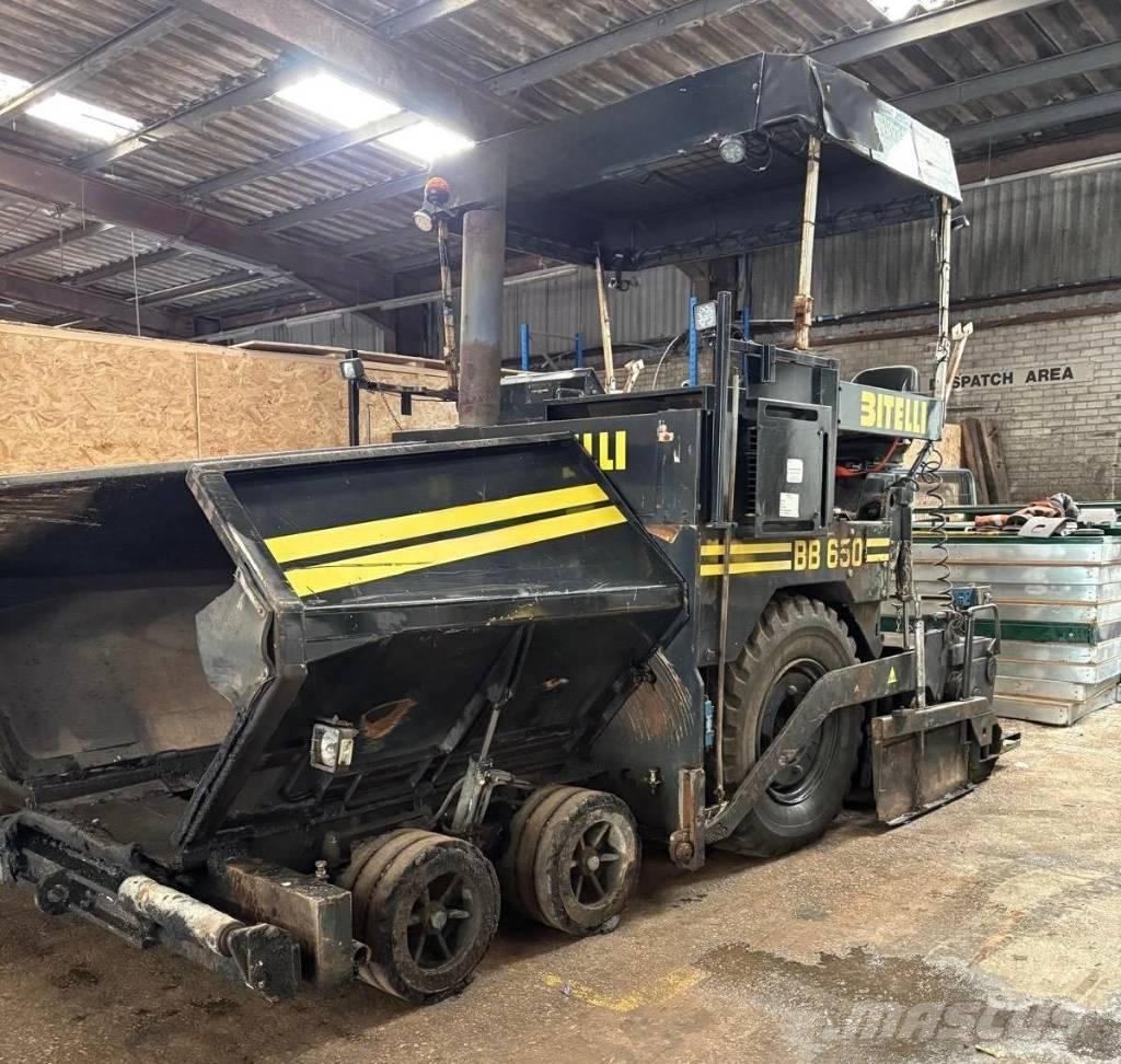 Bitelli BB 650 Asphalt pavers