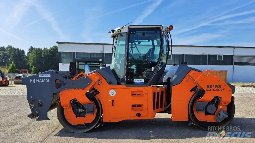 Hamm HD+ 90i VO-S Twin drum rollers