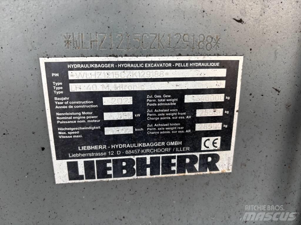 Liebherr LH 40 Port Waste / industry handlers