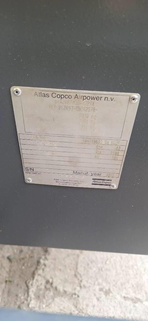 Atlas Copco XAHS186 Compressors
