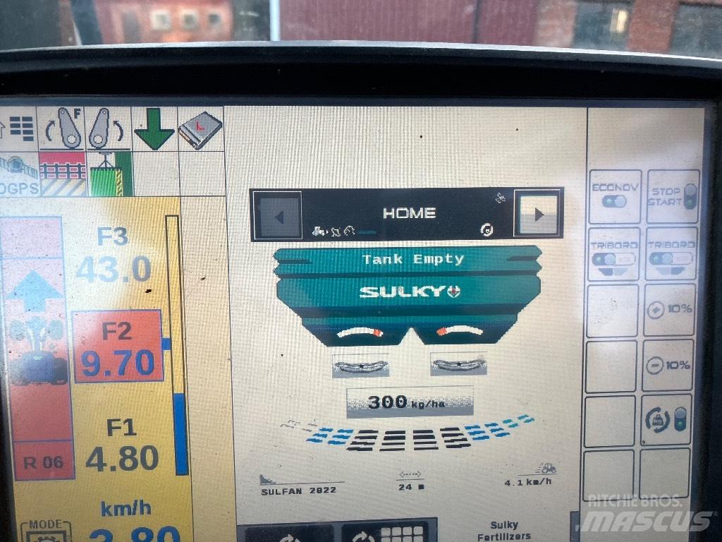Sulky X 50+ Econov Mineral spreaders