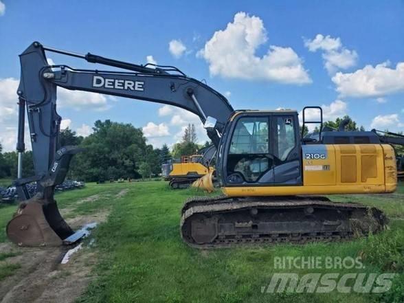 John Deere 210G LC Crawler excavators