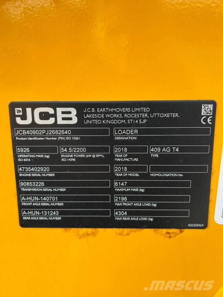 JCB 409 Wheel loaders