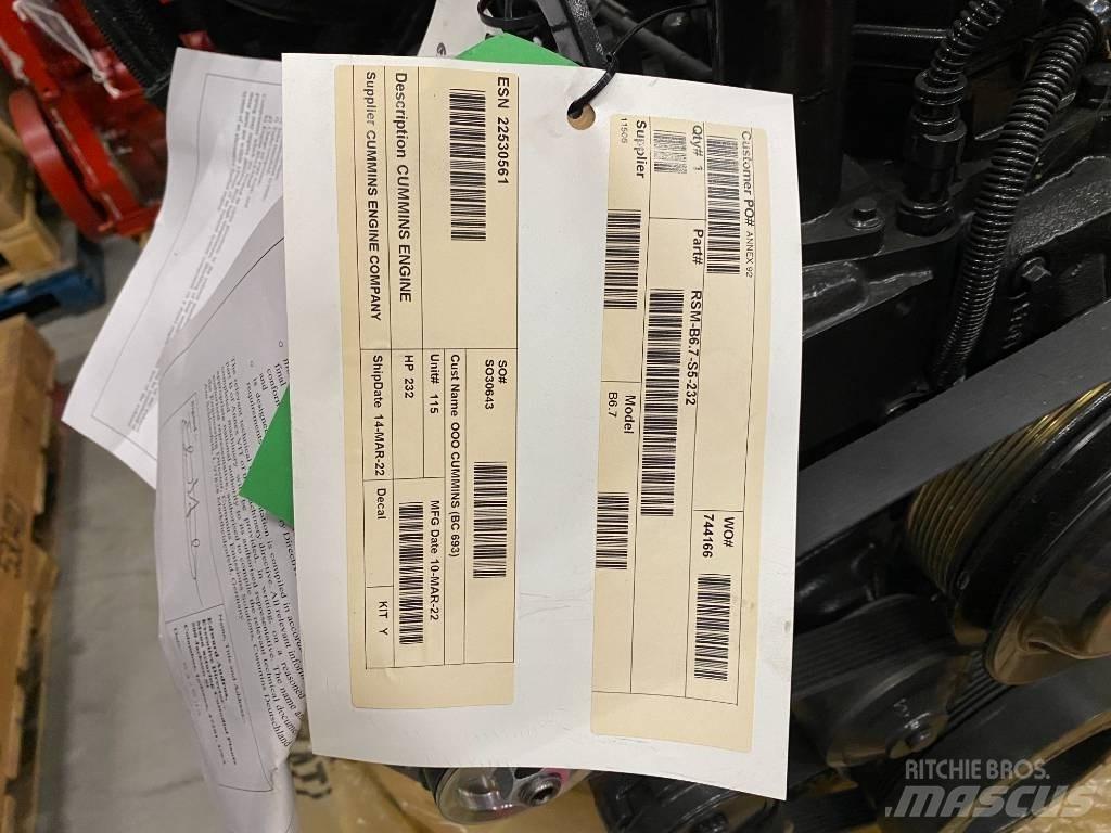 Cummins QSB6.7 Farm machinery