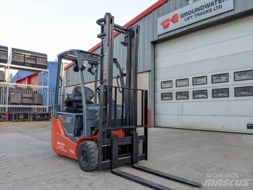 Toyota 8FBE15T Electric forklift trucks