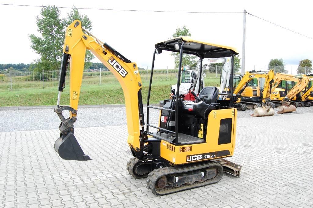 JCB 15 C-1 JCB 16C-1 Mini excavators < 7t (Mini diggers)