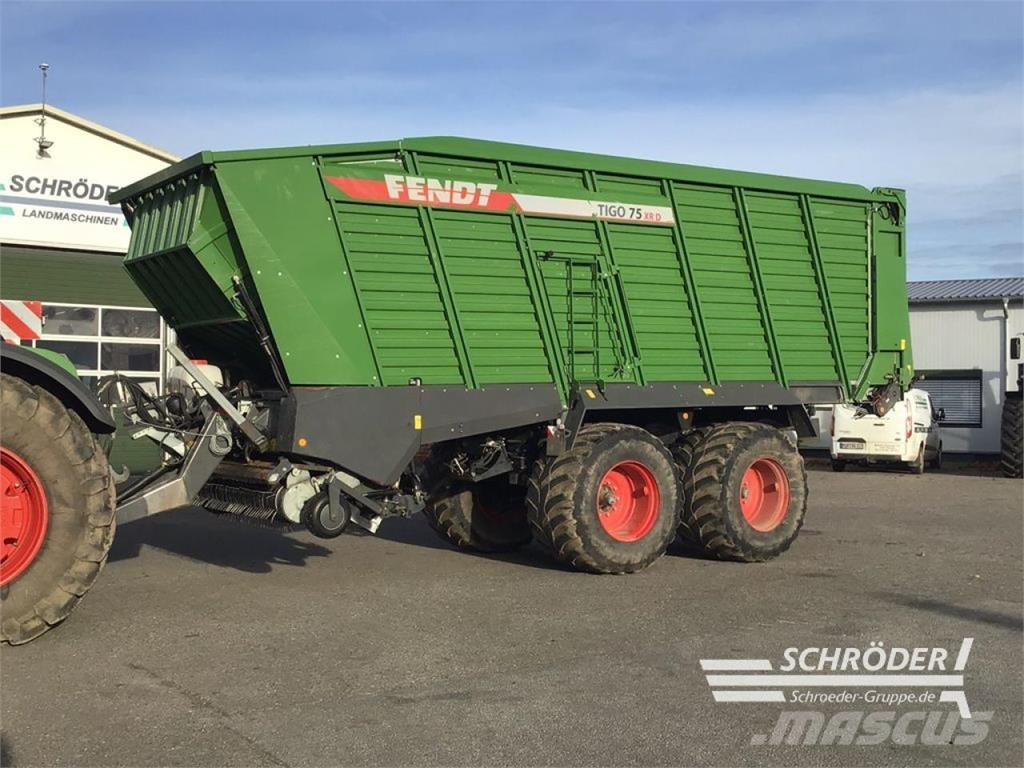 Fendt TIGO 75 XR Self-loading trailers