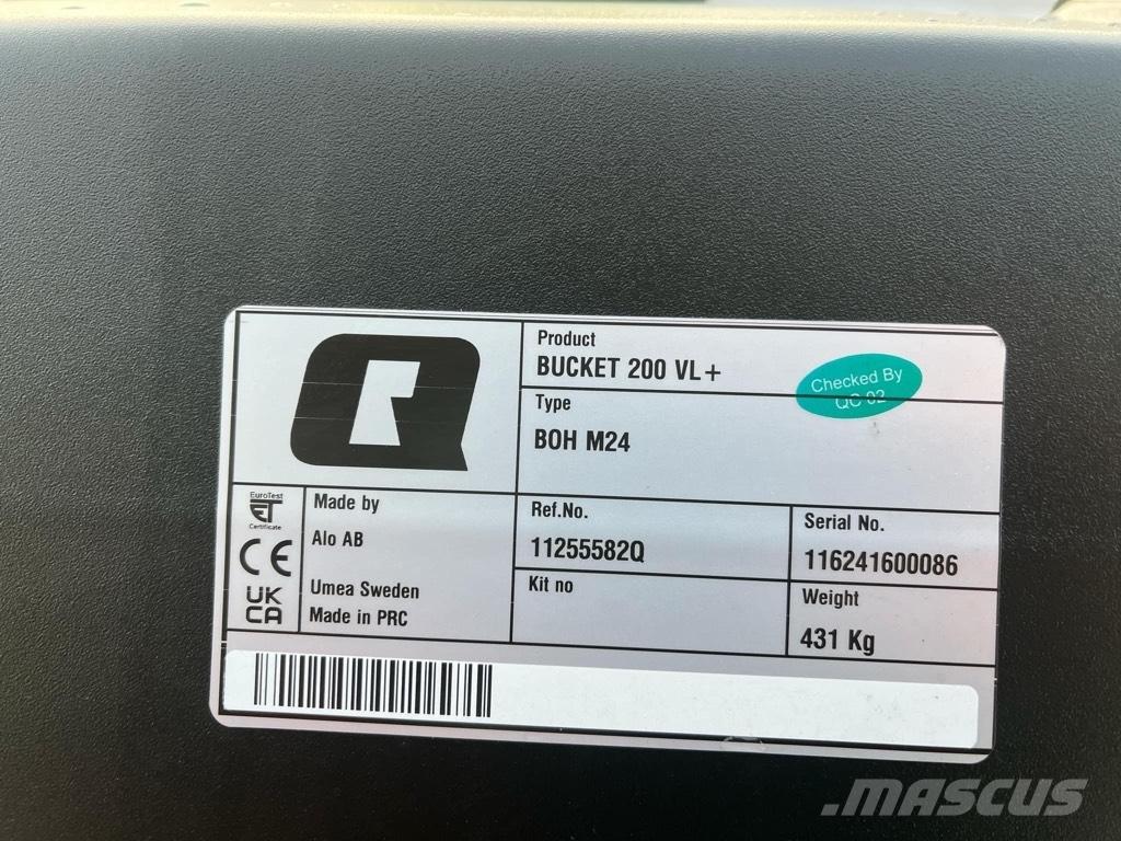  Ålø VL+ 200 Kornskovl Telescopic handlers