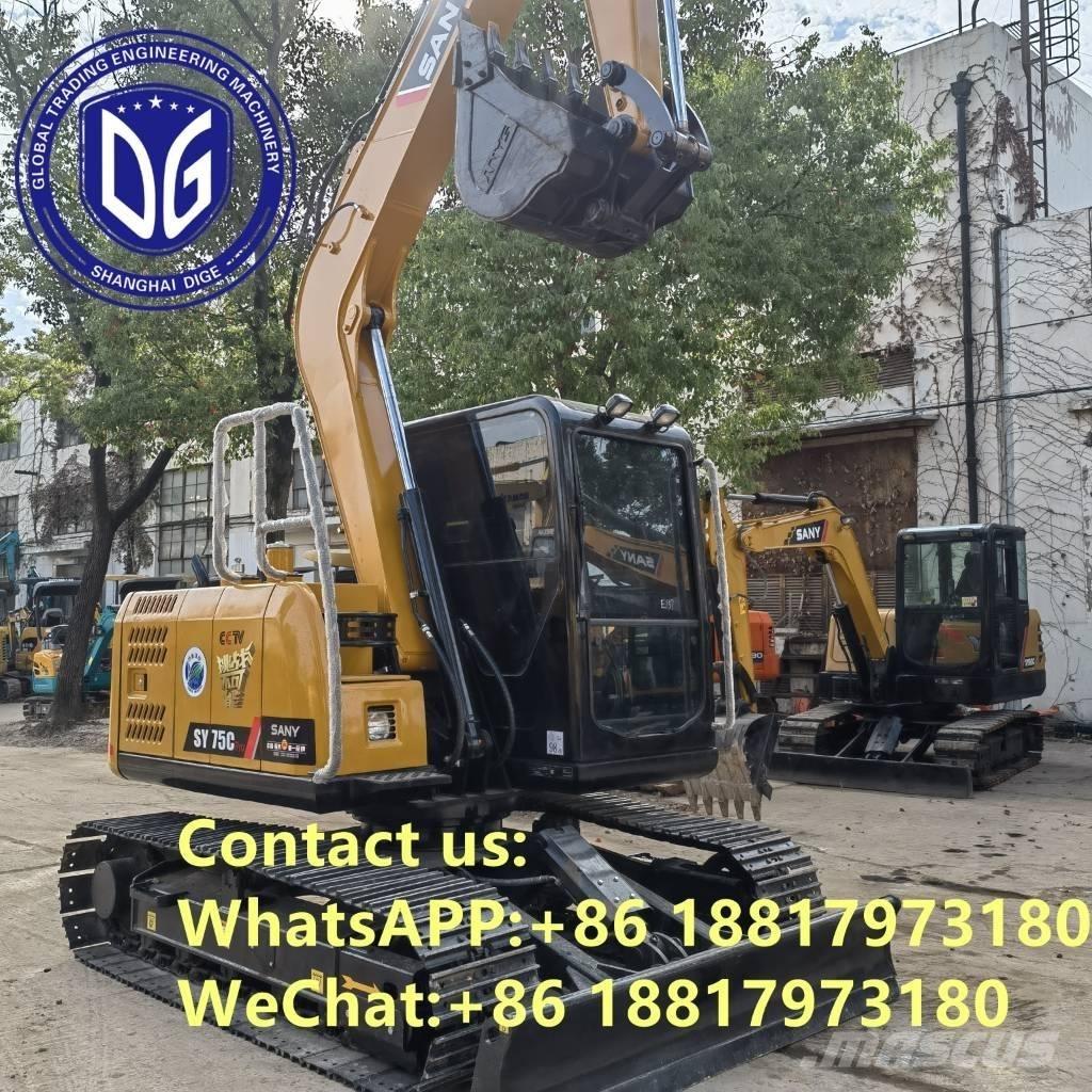 Sany SY 75 C pro Crawler excavators