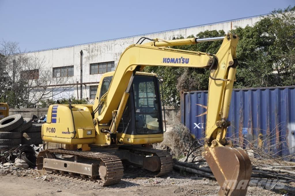 Komatsu PC 60 Crawler excavators