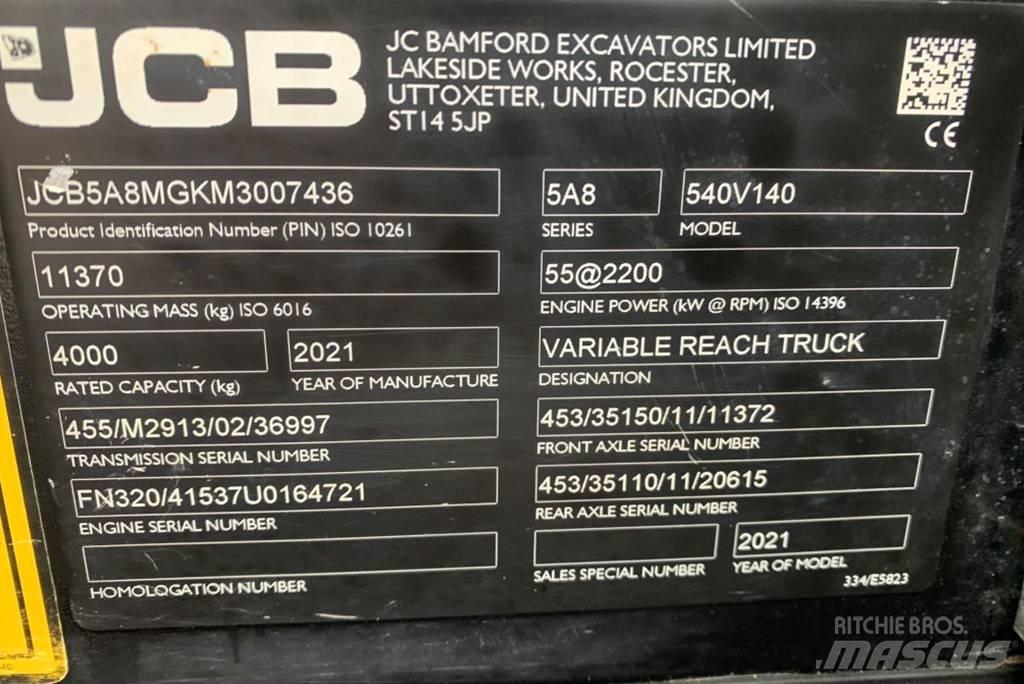 JCB 540-140 Telescopic handlers