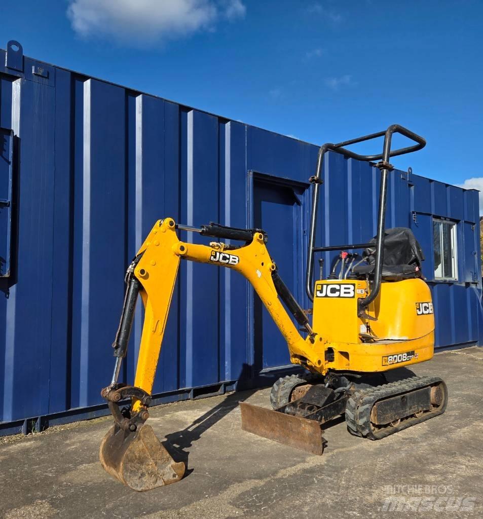 JCB 8008 CTS 3 Bkts Mini excavators < 7t (Mini diggers)