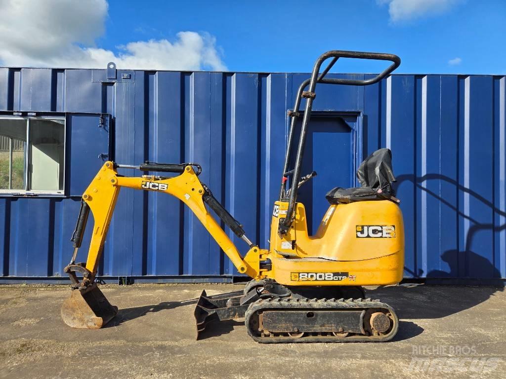 JCB 8008 CTS 3 Bkts Mini excavators < 7t (Mini diggers)