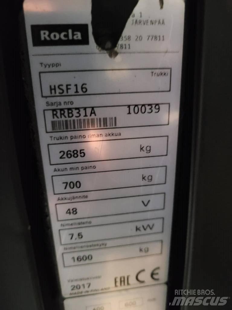 Rocla HSF16 Reach truck