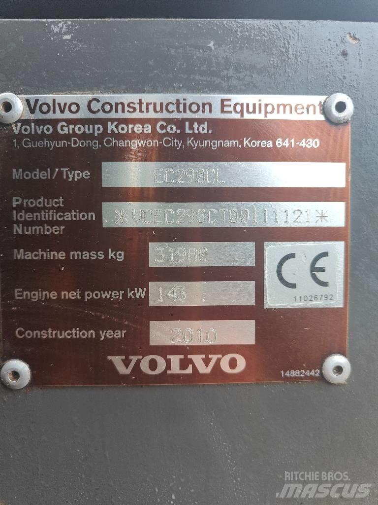 Volvo EC 290 C L Crawler excavators