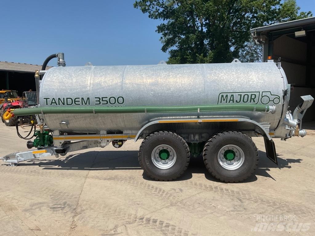 Major TANDEM 3500 Slurry tankers