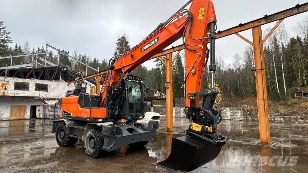 Doosan DX 170 W Wheeled excavators