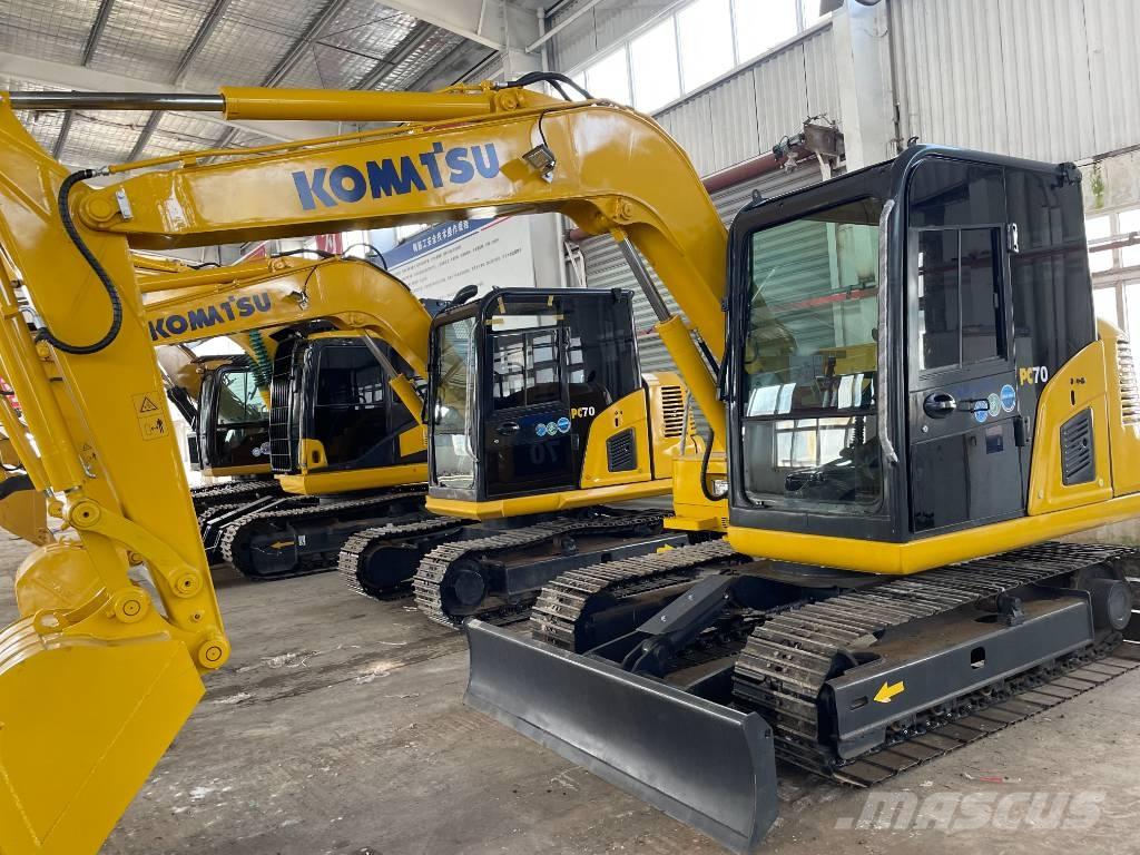 Komatsu PC 70 Mini excavators  7t - 12t