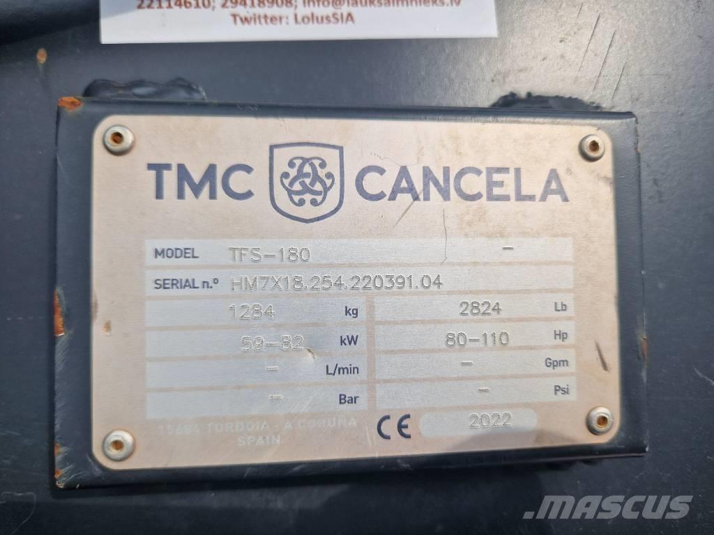 TMC Cancela TFS-180 Power harrows and rototillers