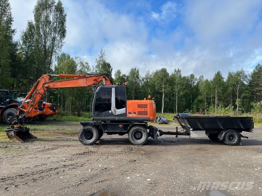 Hitachi ZX140W-3 Wheeled excavators