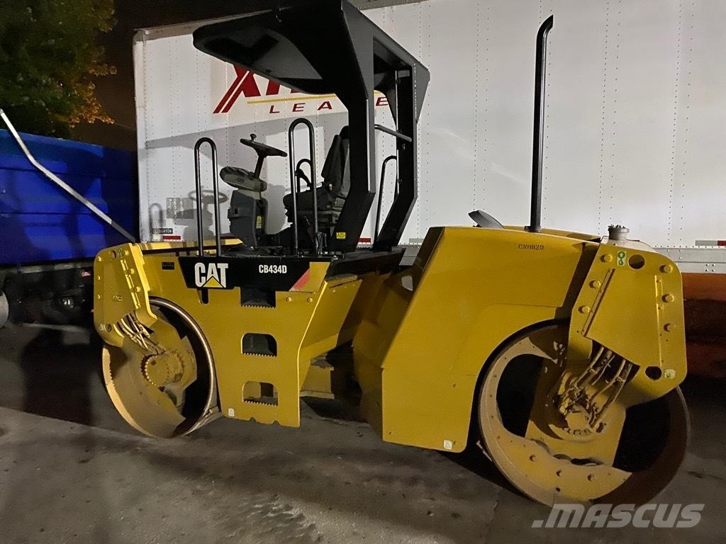 CAT CB 434 D Twin drum rollers