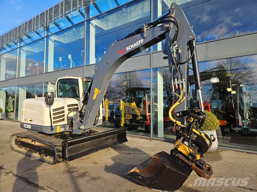 Terex Schaeff tc85 Mini excavators  7t - 12t