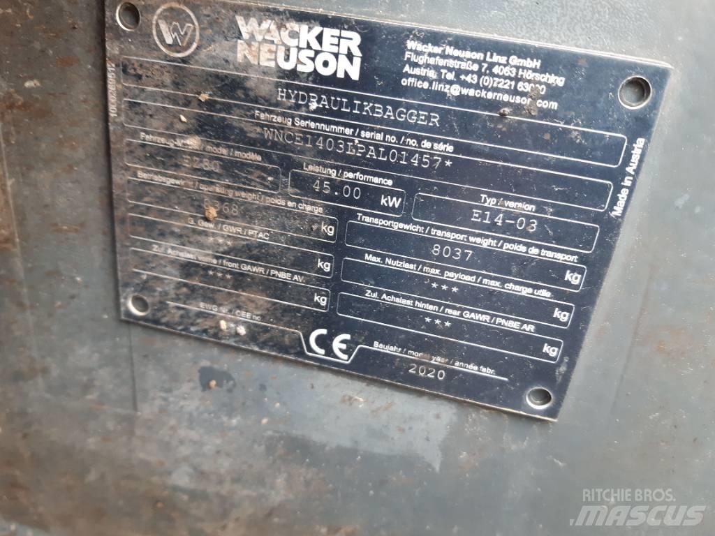 Wacker Neuson EZ80 Crawler excavators