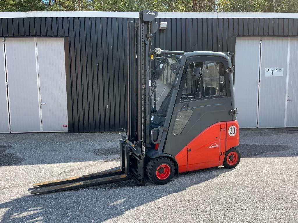 Linde E 20 PRISVÄRD Electric forklift trucks