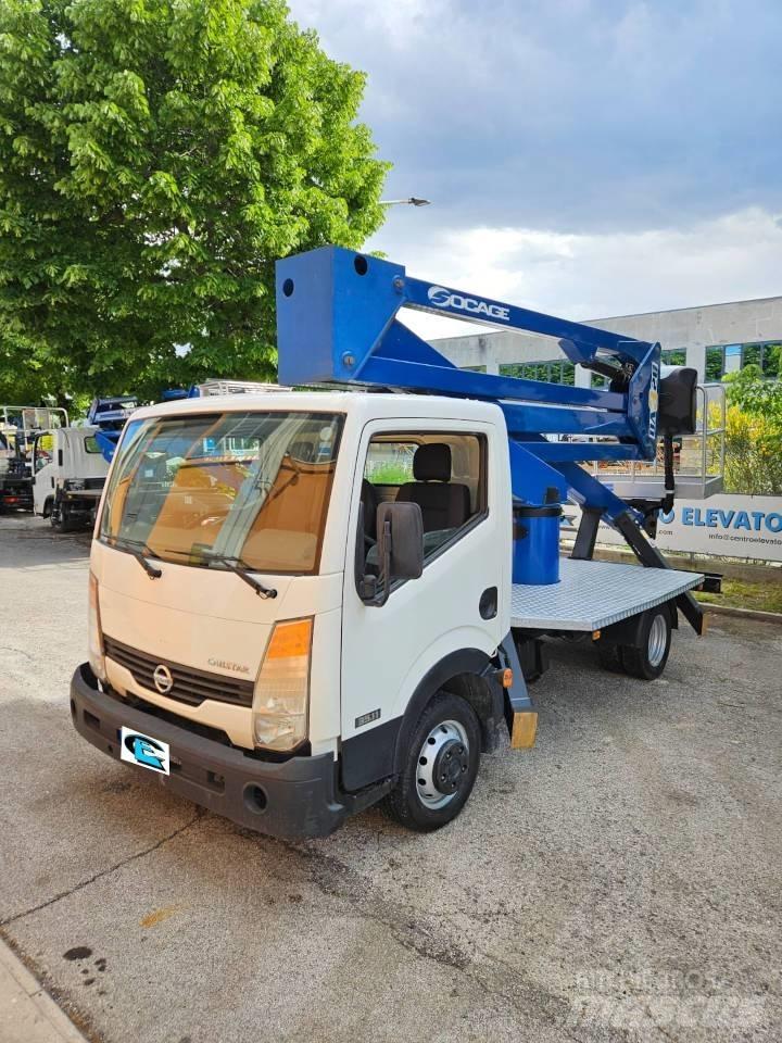 Socage DA 320 Truck mounted platforms