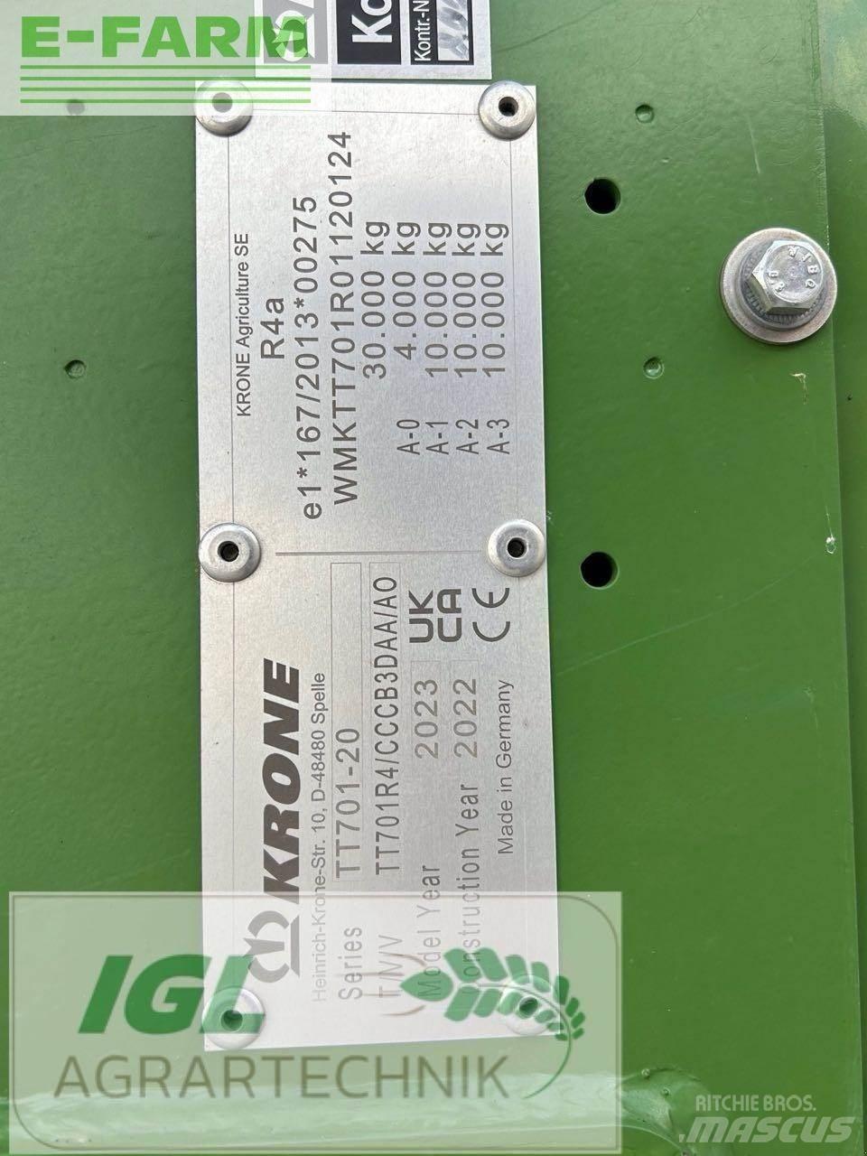 Krone tx 560 Grain / Silage Trailers