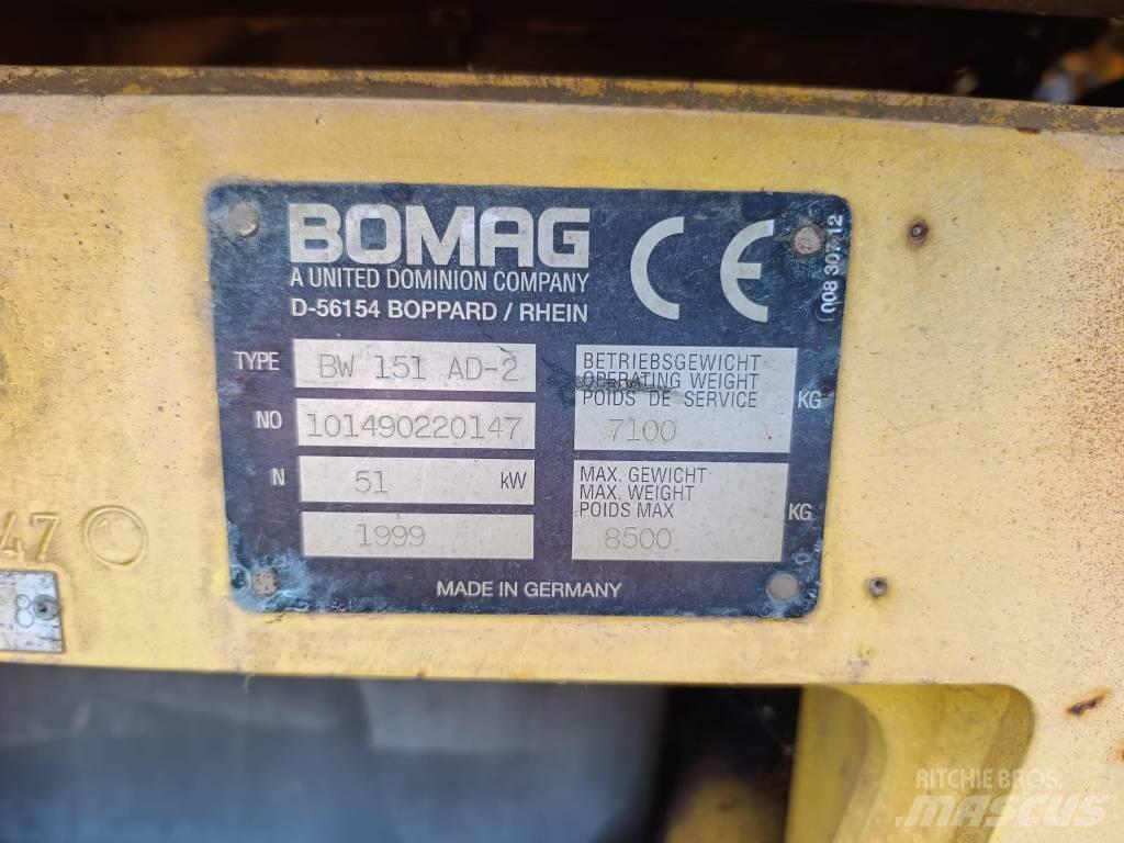 Bomag BW 151 AD-2 Twin drum rollers
