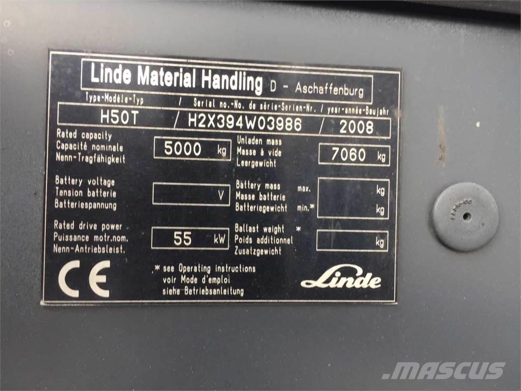 Linde H50T LPG trucks
