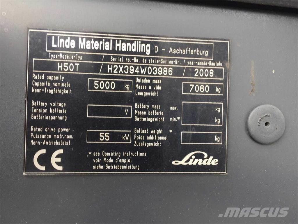 Linde H50T LPG trucks