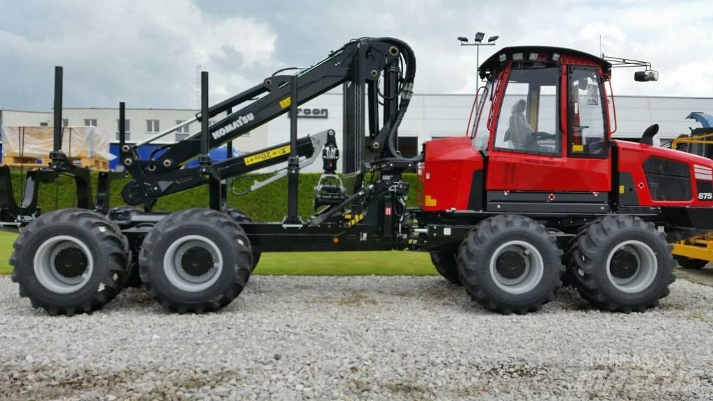 Komatsu 875 Forwarders