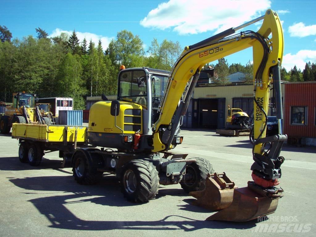 Neuson 6503-2 30Km/h Wheeled excavators