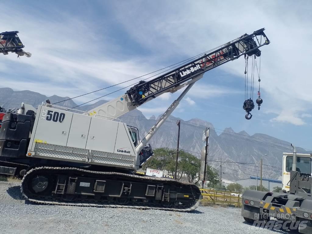 Link-Belt TCC-500 Track mounted cranes