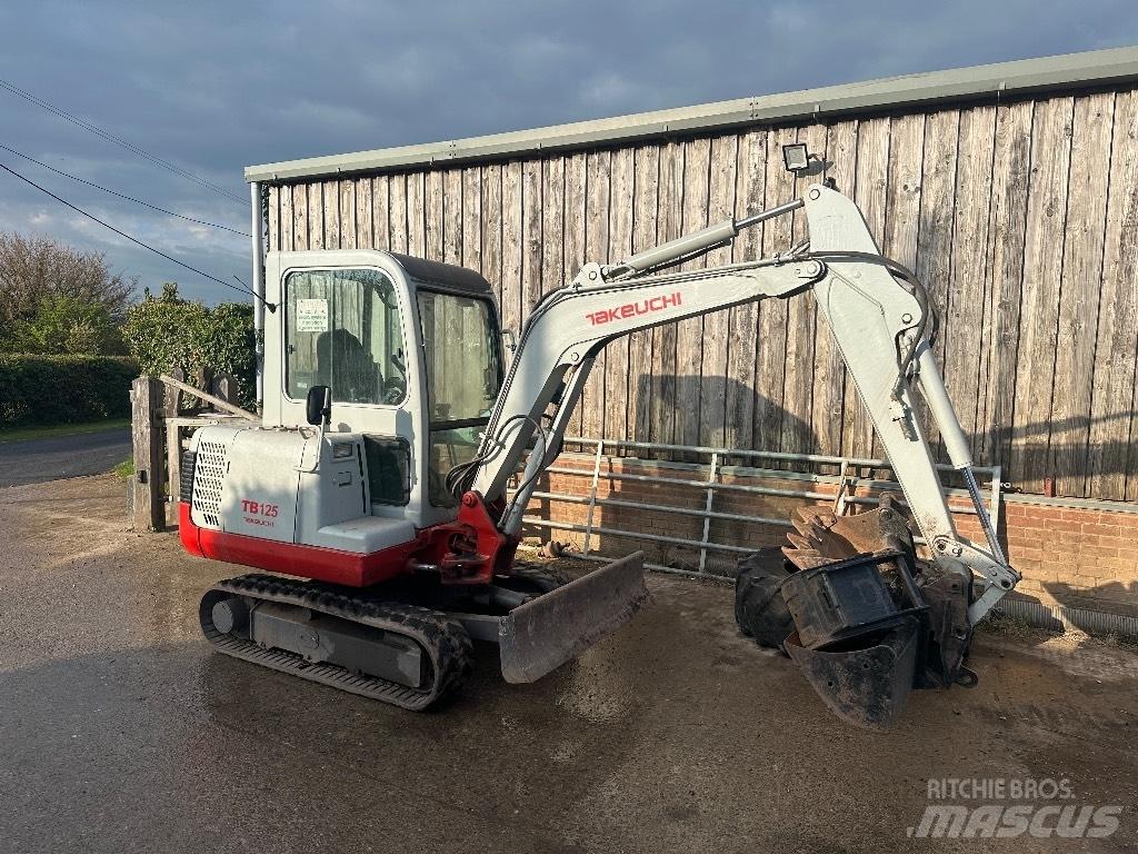 Takeuchi TB 125 Mini excavators < 7t (Mini diggers)