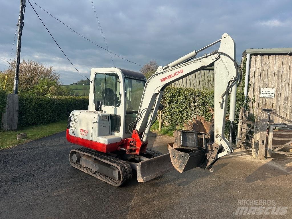 Takeuchi TB 125 Mini excavators < 7t (Mini diggers)
