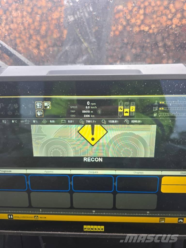 Ponsse Ergo 8W Harvesters