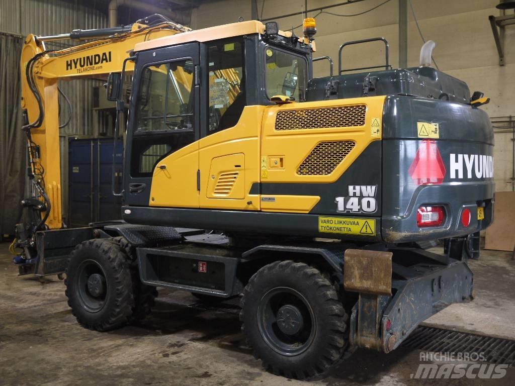 Hyundai HW 140 Wheeled excavators