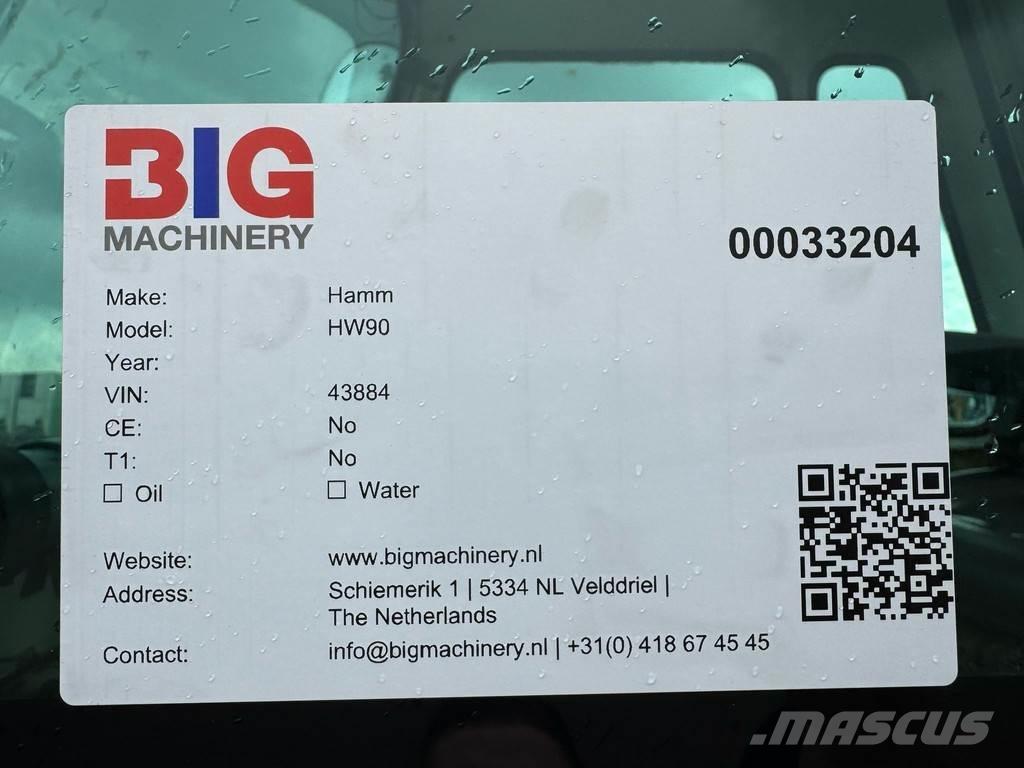 Hamm HW90 / 8 Twin drum rollers