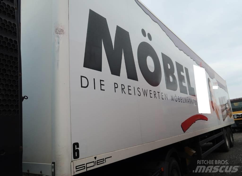 Spier SGL 290 Box semi-trailers