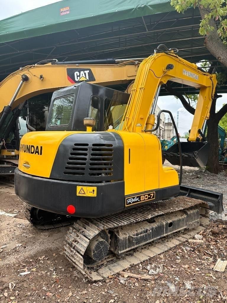 Hyundai 80-7 Crawler excavators