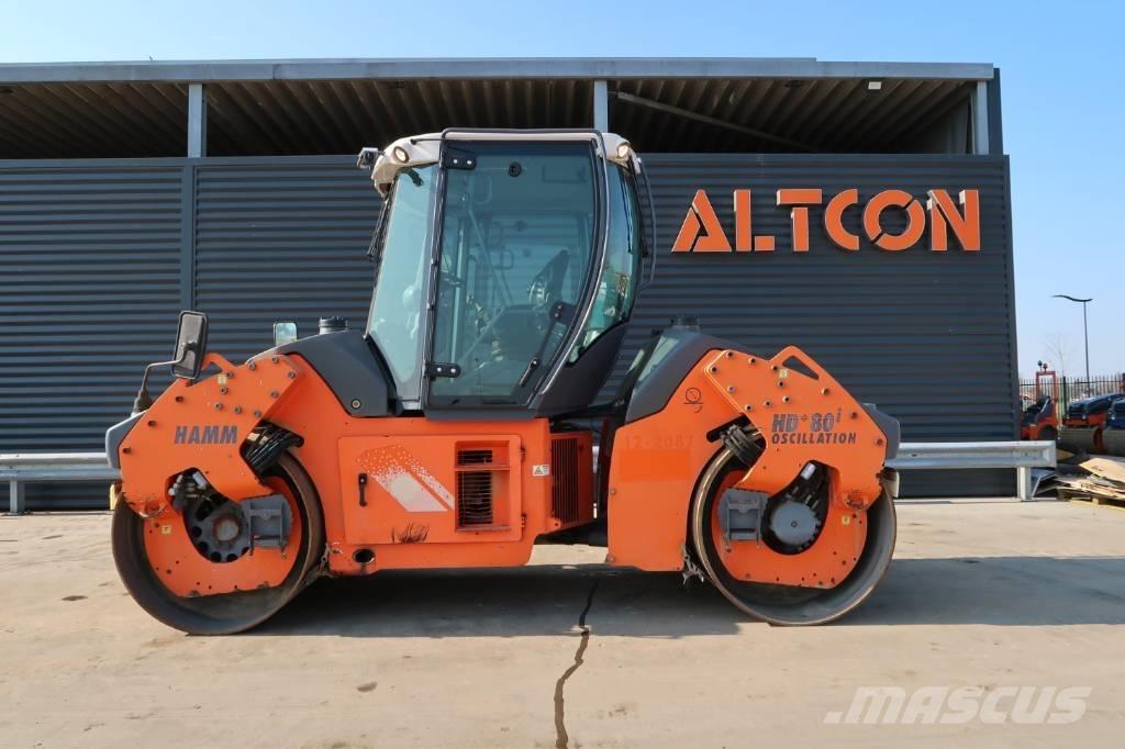 Hamm HD+ 80I VO-S Twin drum rollers