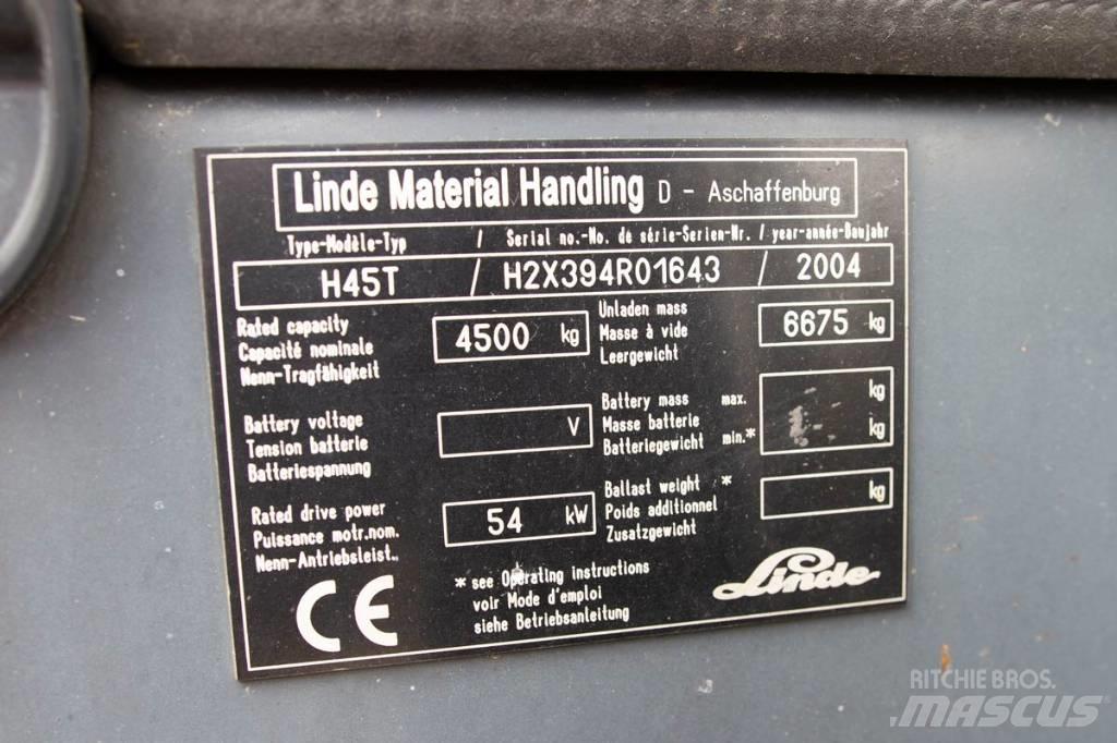 Linde H 45 T LPG trucks
