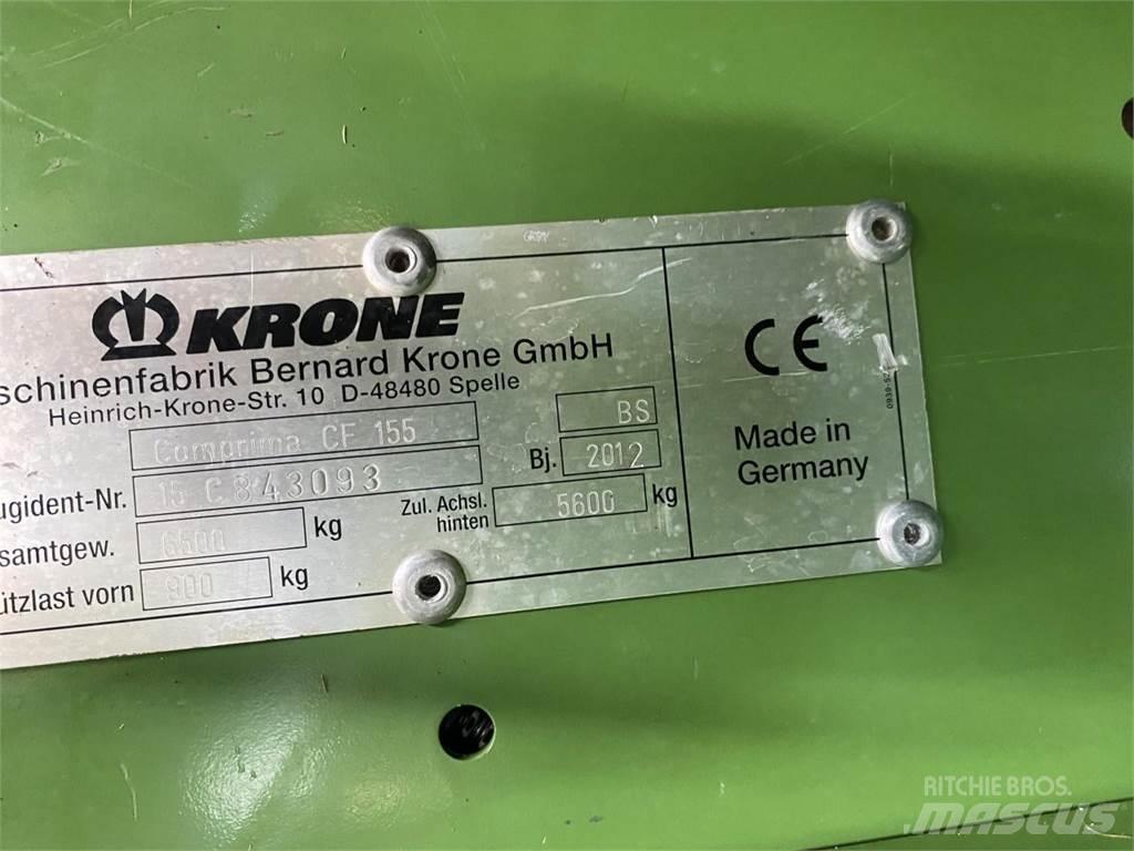 Krone CF 155 XC Round balers