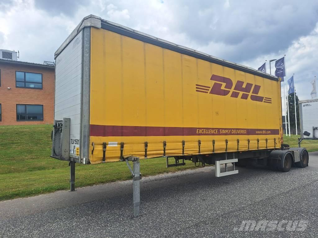 AMT LG300 Curtain sider semi-trailers